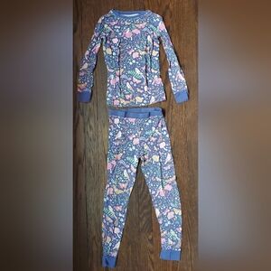 Little Sleepies Woodland Magic Two Piece Pajamas Size 7/8